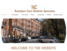 Tablet Screenshot of kensingtoncourtresidents.org